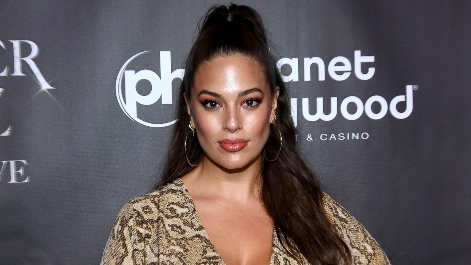 PHOTO: Model Ashley Graham attends the after party for the finale of the "Jennifer Lopez: All I Have" residency at Caesars Palace, Sept. 30, 2018, in Las Vegas.