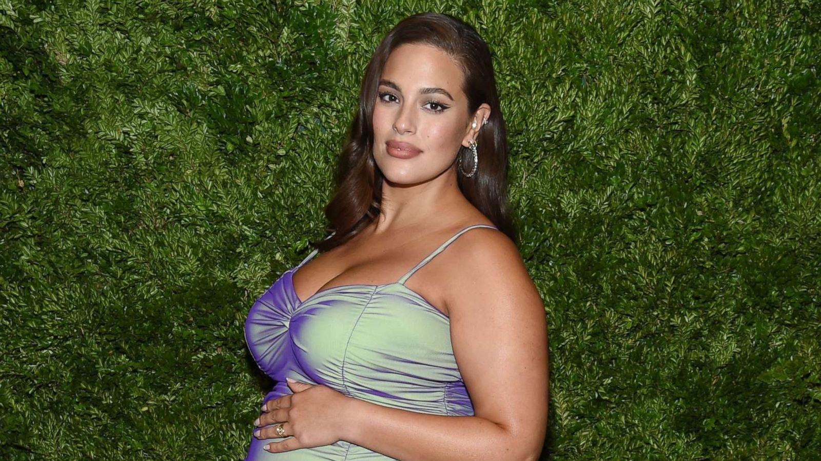 PHOTO: Ashley Graham at Cipriani South Street on Nov 4, 2019 in New York City.