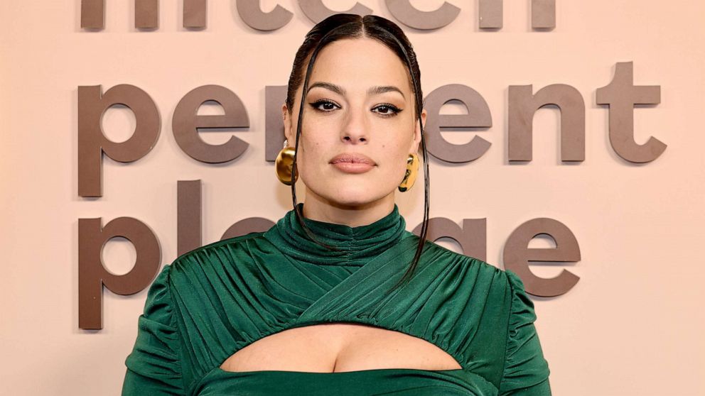 PHOTO: Ashley Graham attends the 2023 Fifteen Percent Pledge Gala at New York Public Library on Feb. 4, 2023 in New York City.
