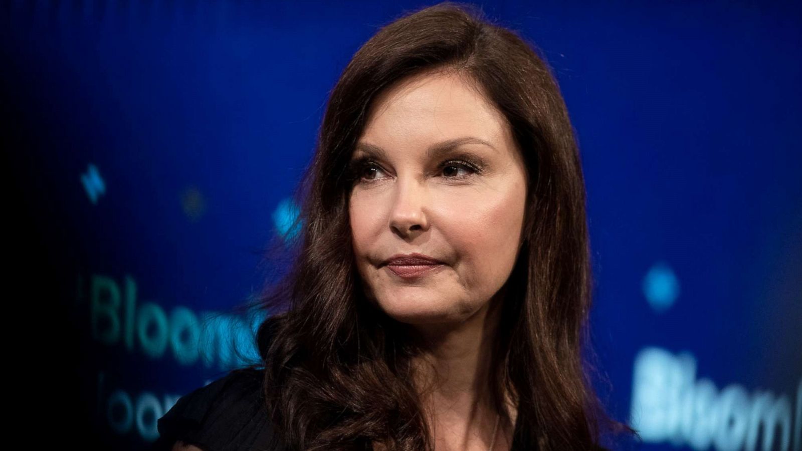 PHOTO: Actress Ashley Judd listens during the Bloomberg Business of Equality conference in New York, May 8, 2018.