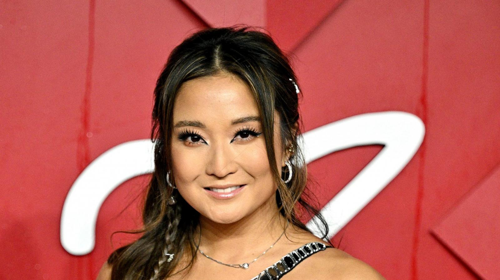 PHOTO: In this Dec. 4, 2023, file photo, Ashley Park attends The Fashion Awards 2023 at the Royal Albert Hall in London.