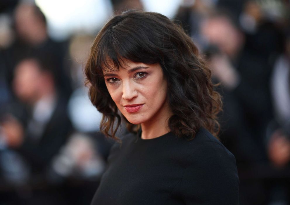 PHOTO: In this file photo taken on May 19, 2018 Italian actress Asia Argento arrives at the 71st edition of the Cannes Film Festival in Cannes, southern France.
