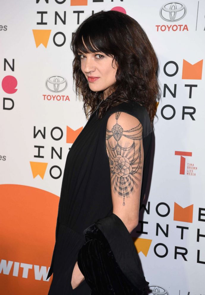 PHOTO: Actor/director Asia Argento attends the 2018 Women In The World Summit at Lincoln Center, April 12, 2018, in New York.