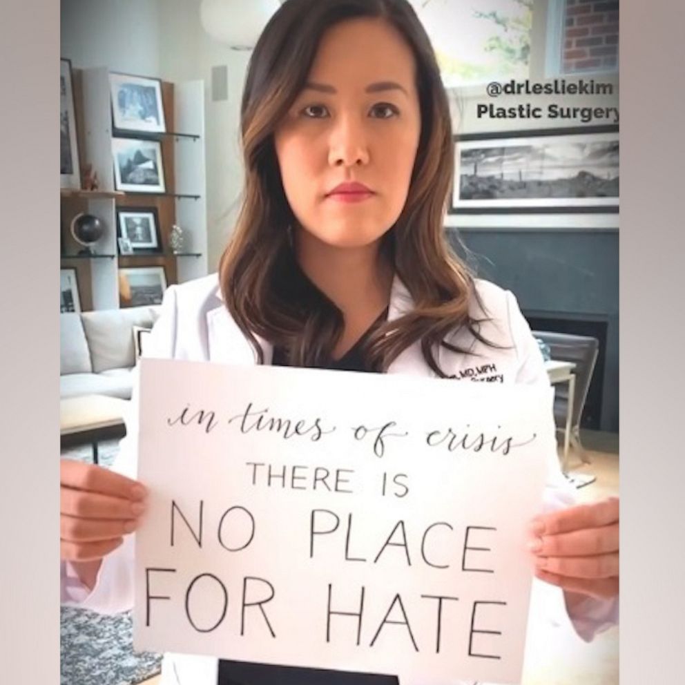 VIDEO: Asian American frontline workers post emotional anti-racist messages amid COVID-19