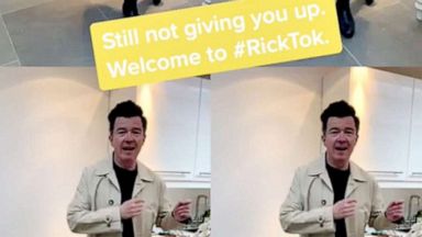 normal video and then rick roll｜TikTok Search