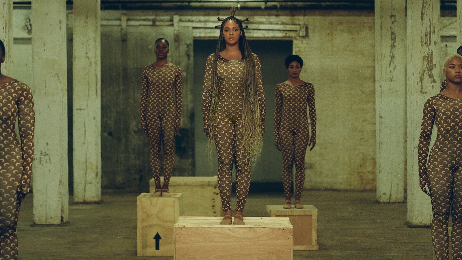 PHOTO: The catsuit worn by Beyoncé in the movie, "Black is King," streaming on Disney+, will be donated to Disney Create 100 in support of Make-A-Wish foundation.