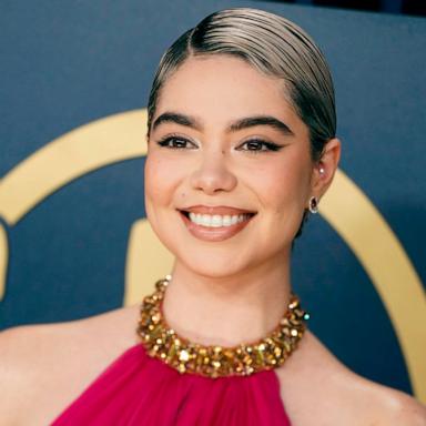 PHOTO: Auli'i Cravalho arrives at the 30th annual Screen Actors Guild Awards, Feb. 24, 2024, at the Shrine Auditorium in Los Angeles.