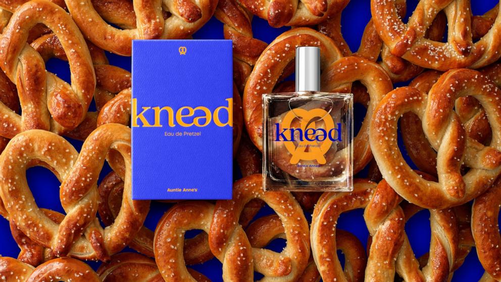 PHOTO: Auntie Anne's created Knead, a first-ever signature fragrance inspired by it's iconic soft pretzels.