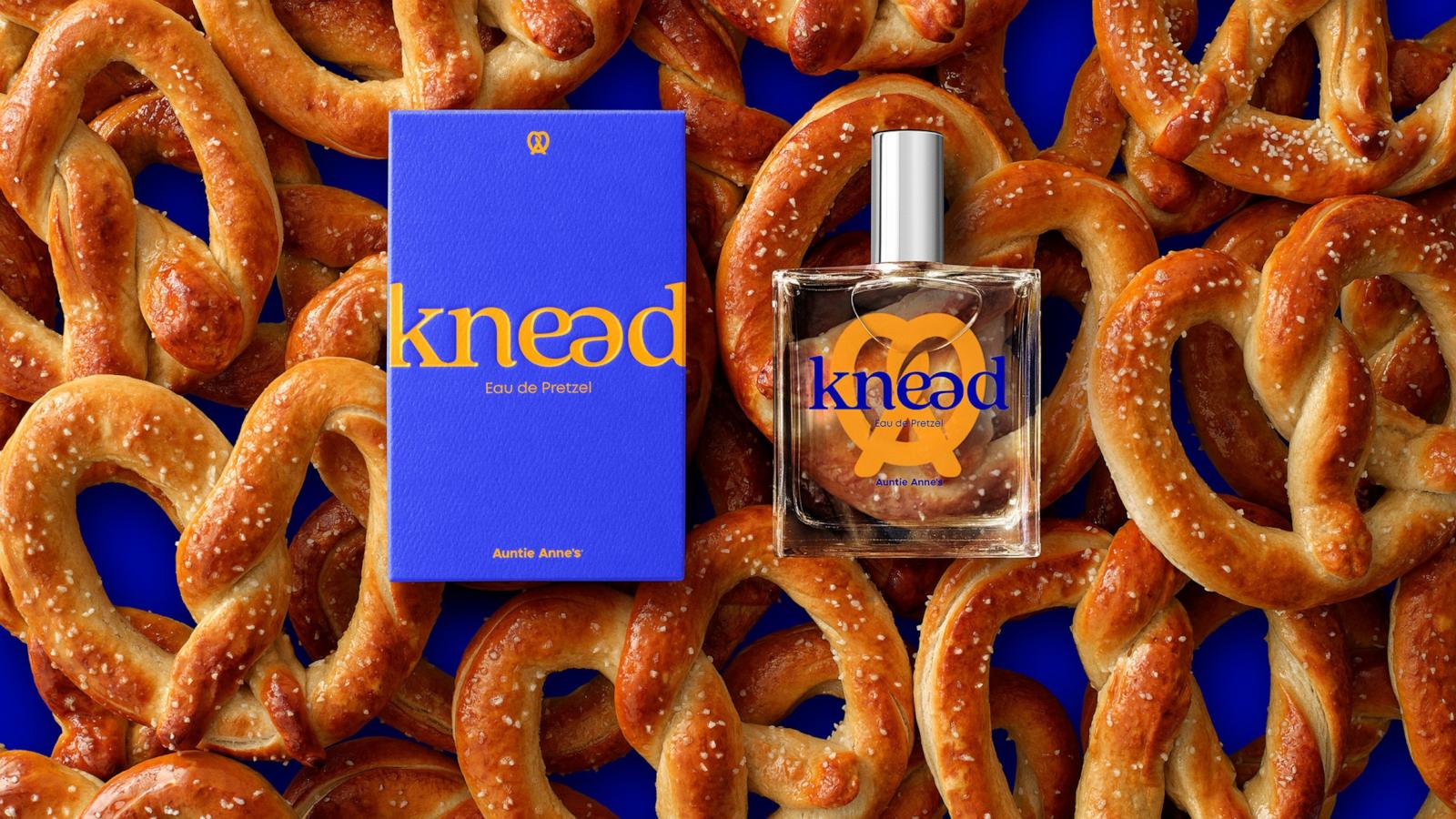 PHOTO: Auntie Anne's created Knead, a first-ever signature fragrance inspired by it's iconic soft pretzels.