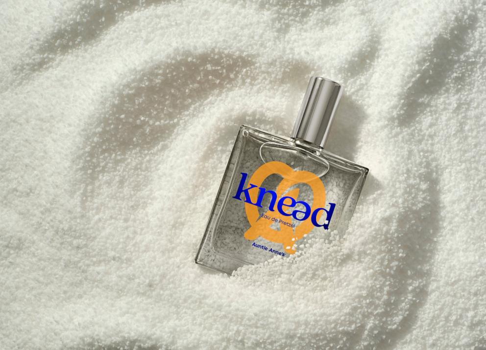 PHOTO: Auntie Anne's created Knead, a first-ever signature fragrance inspired by it's iconic soft pretzels.