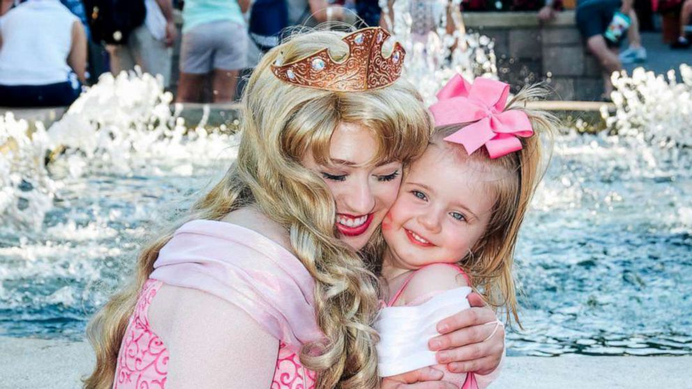 Princess Aurora Welcomes Visitors to World of Disney at Disney