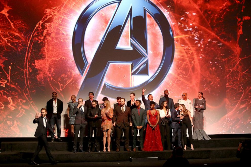 PHOTO: Cast of 'Avengers: Infinity War' attend the Los Angeles global premiere for Marvel Studios' Avengers: Infinity War, April 23, 2018, in Hollywood, Calif.