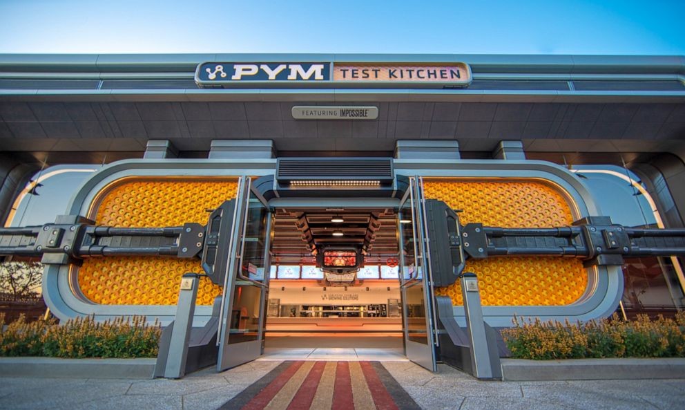 PHOTO: Visitors can dine at the Pym Test Kitchen at the Avengers Campus at Disney California Adventure Park in Anaheim, Calif., which is set to open on June 4, 2021.