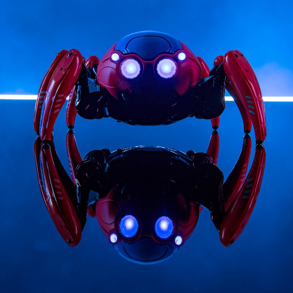 PHOTO: At Avengers Campus, recruits can build and battle their own Spider-Bots. Tactical upgrades are available to customize each Spider-Bot to a look inspired Black Panther, Iron Man, Black Widow, Ant-Man and The Wasp.