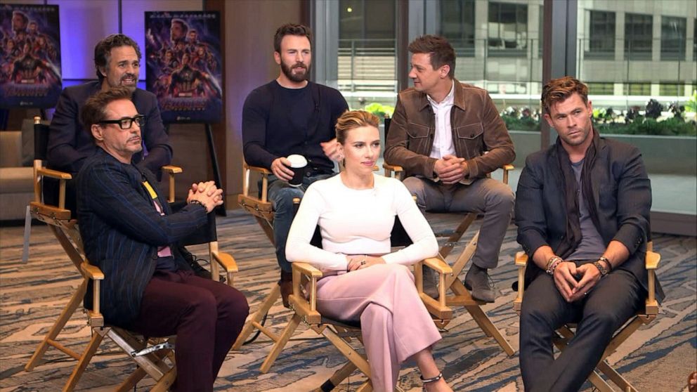 AVENGERS: ENDGAME Full Cast Interview (2019) Marvel 