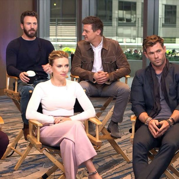 Cast of 'Avengers: Endgame' shares clues from the red carpet - ABC News