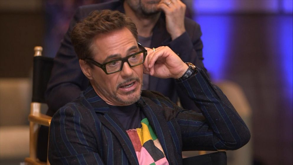 PHOTO: Actor Robert Downey Jr. appears in a segment on ABC's, "Good Morning America," April 8, 2019.
