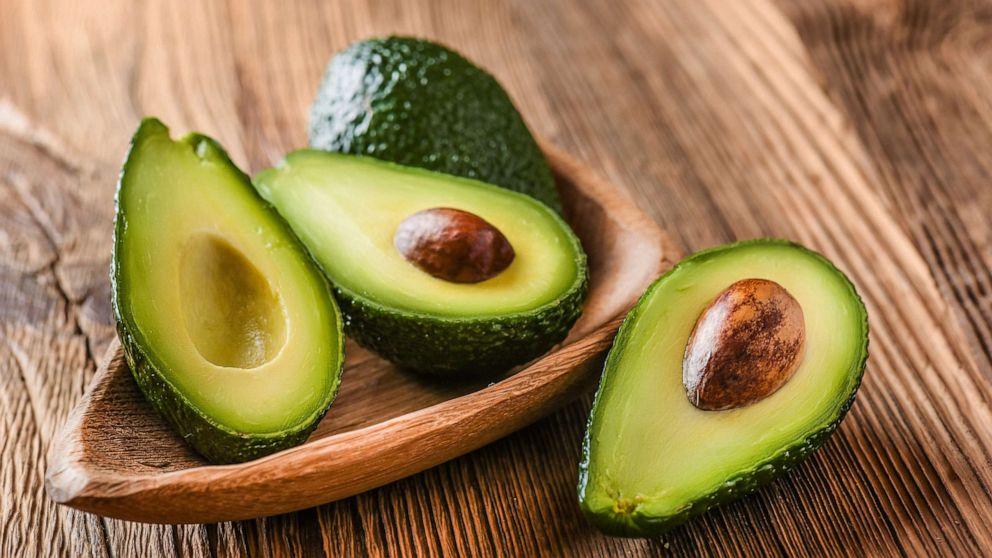 PHOTO: Sliced avocados are arranged on a platter in a stock photo.