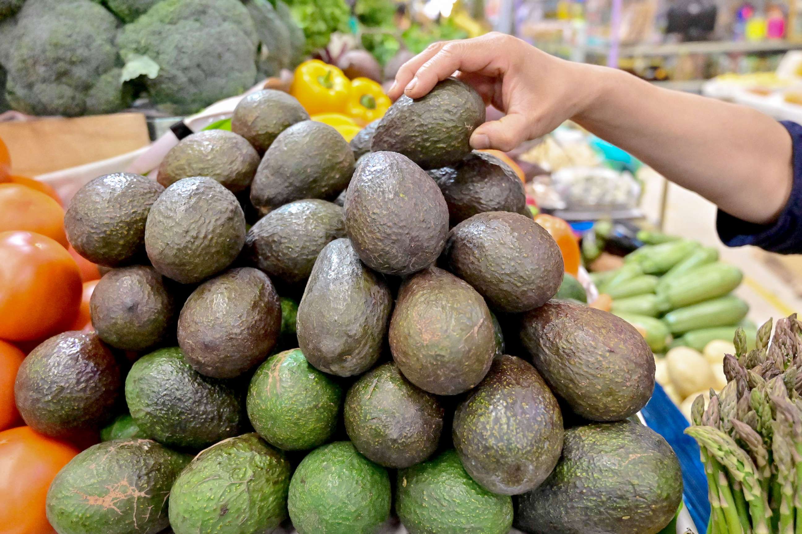 PHOTO: Mexican avocados are sold at a market in Mexico City, Feb. 15, 2022.