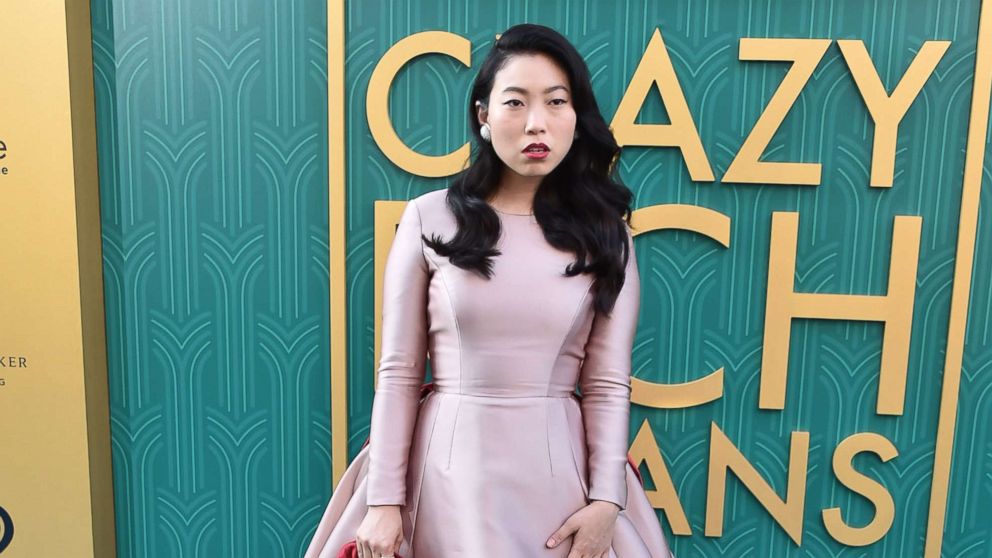 PHOTO: Awkwafina arrives to the Los Angeles premiere of Warner Bros. Pictures' "Crazy Rich Asians" held at TCL Chinese Theatre IMAX, Aug. 7, 2018, in Hollywood, Calif.