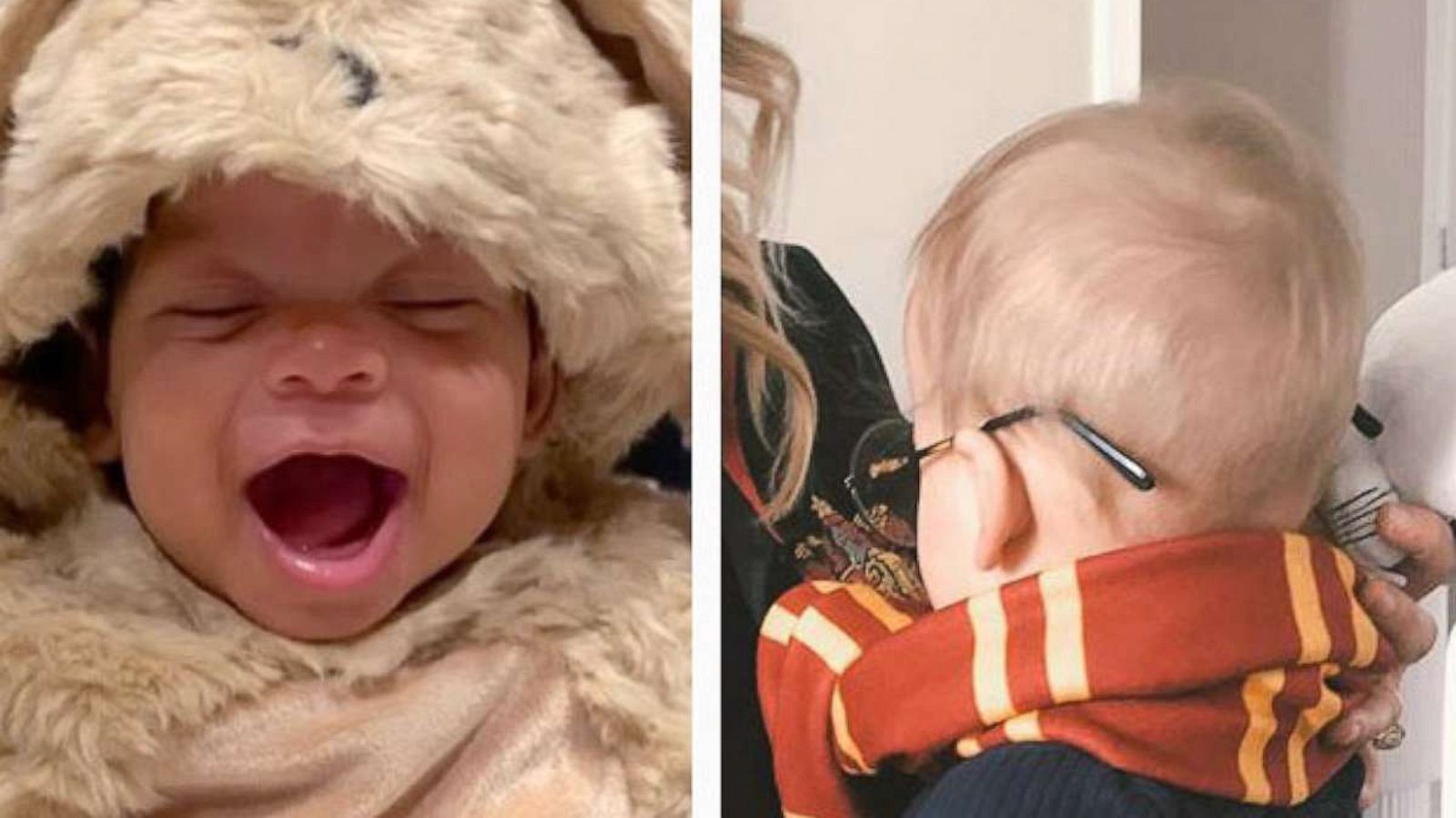 PHOTO: Ciara's son wears a dog costume and Maren Morris's son wears a Harry Potter costume in photos which both Ciara and Maren Morris posted to their respective Instagram accounts.