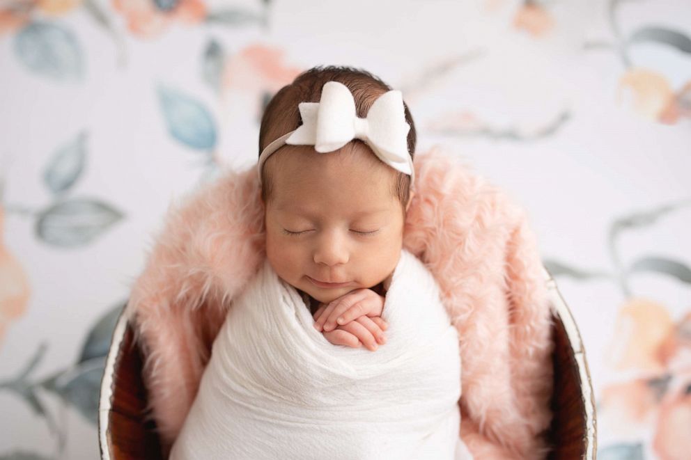 PHOTO: Peyton Meave, 24, of Texas, was the third mother to deliver her baby, a girl named Emersyn Rae, on June 21, 2019, after undergoing a uterus transplant.