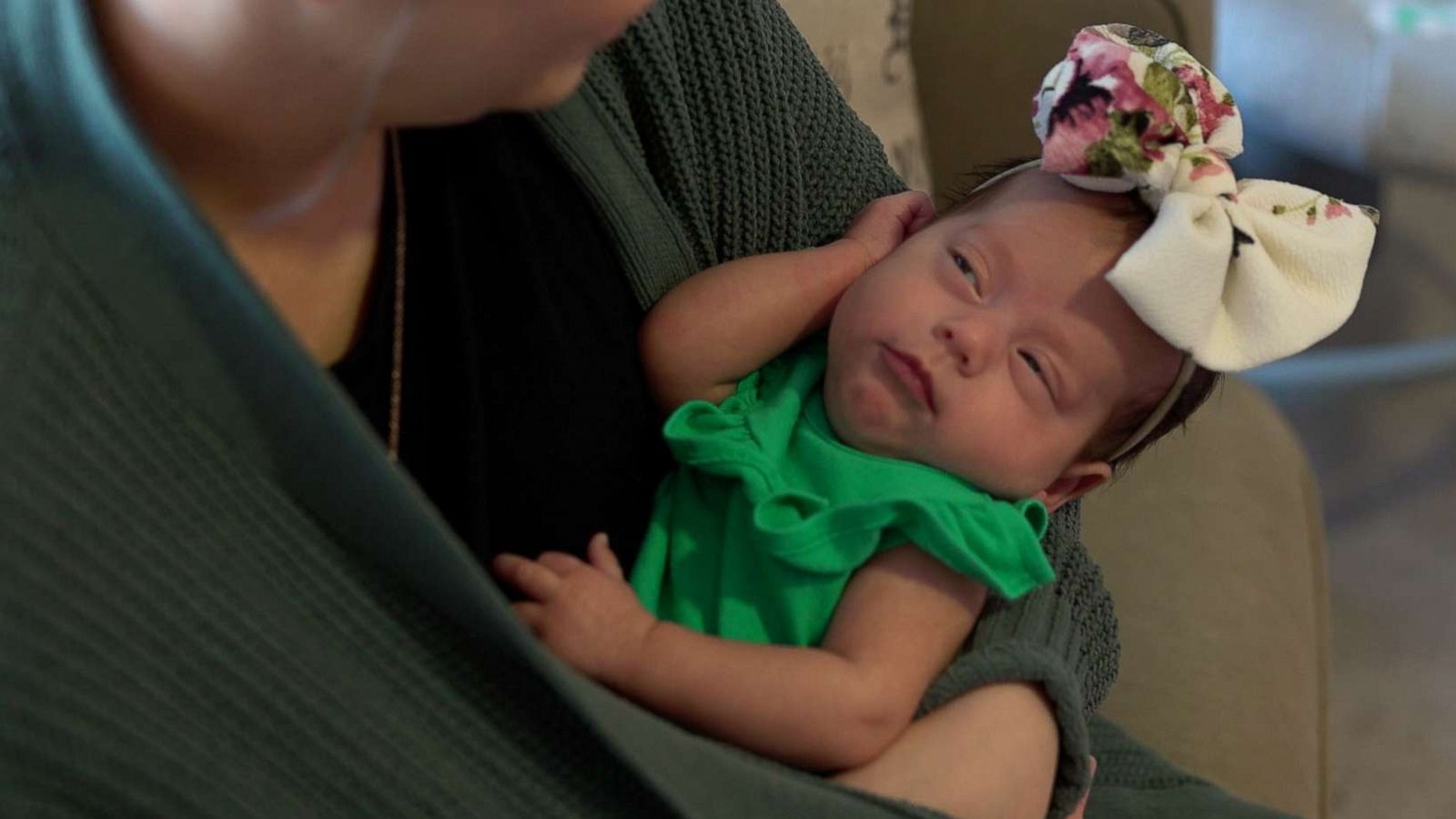 PHOTO: Peyton Meave, 24, of Texas, was the third mother to deliver her baby, a girl named Emersyn Rae, on June 21, 2019, after undergoing a uterus transplant.