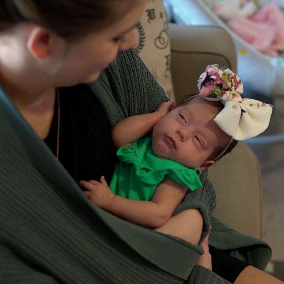 VIDEO: 1st American moms to have babies born from uterus transplants share their journeys 