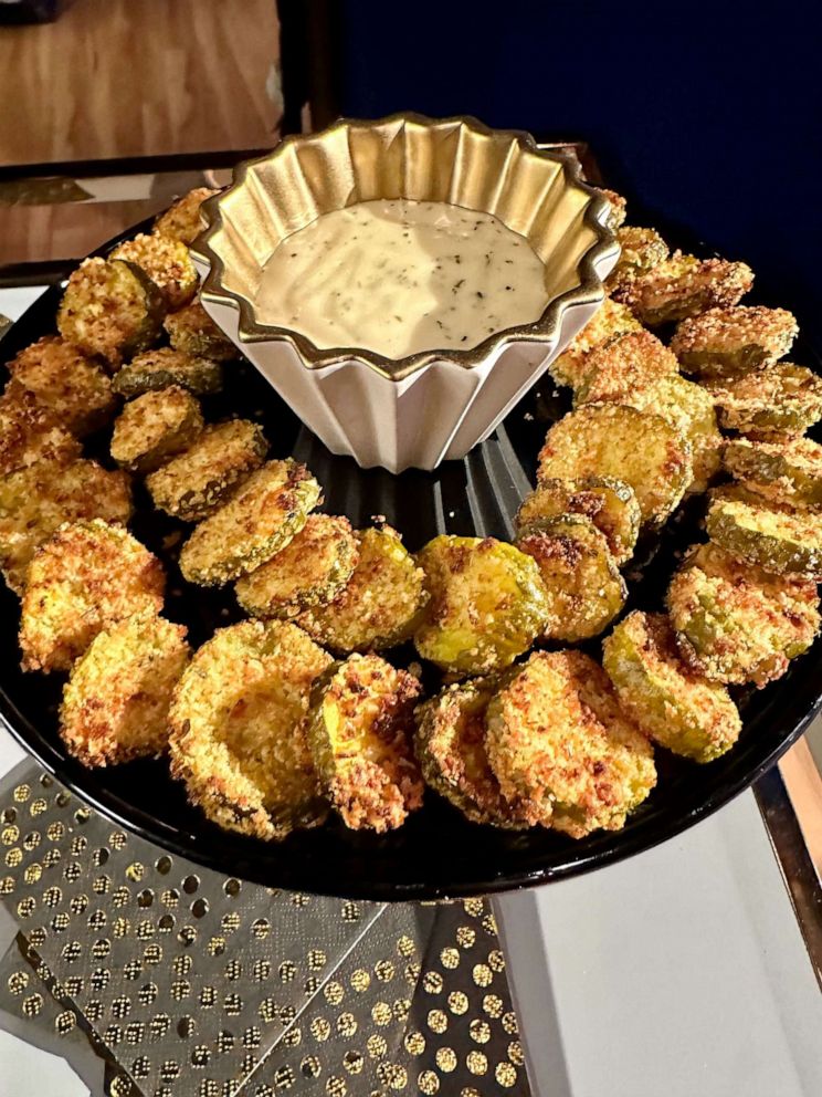 PHOTO: Elvis' favorite fried pickles made by Babs Costello.