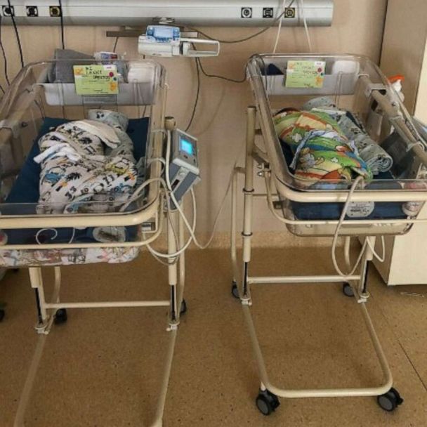 Dad speaks out after preemie twins evacuated from Kyiv in 14-hour rescue mission