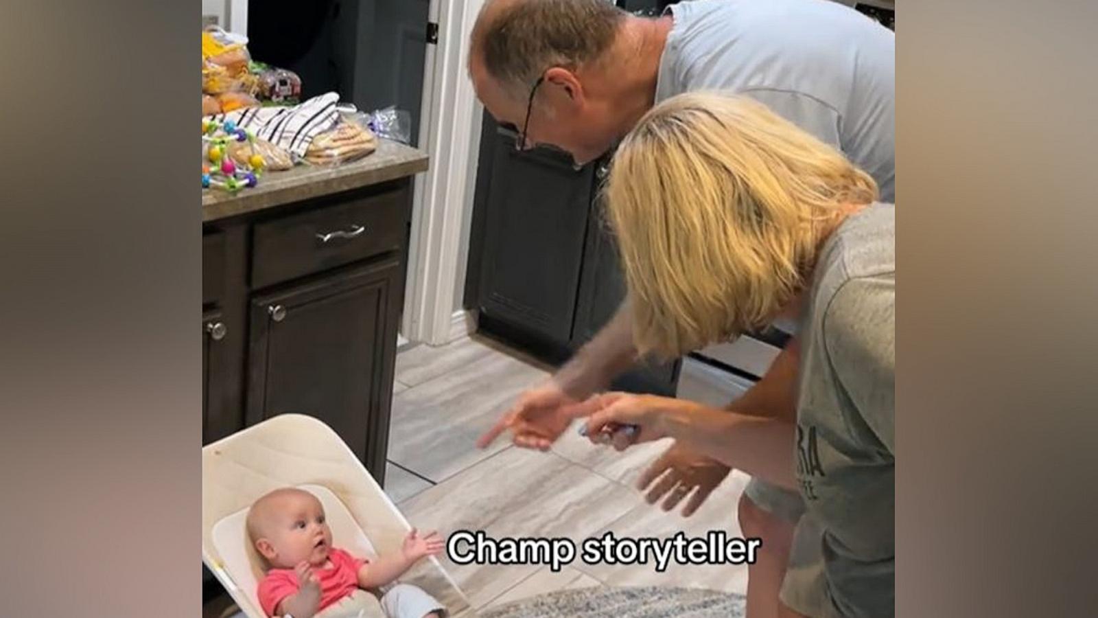 PHOTO: Mara McCullough shared a video of her parents, who are both deaf, communicating with her infant daughter.