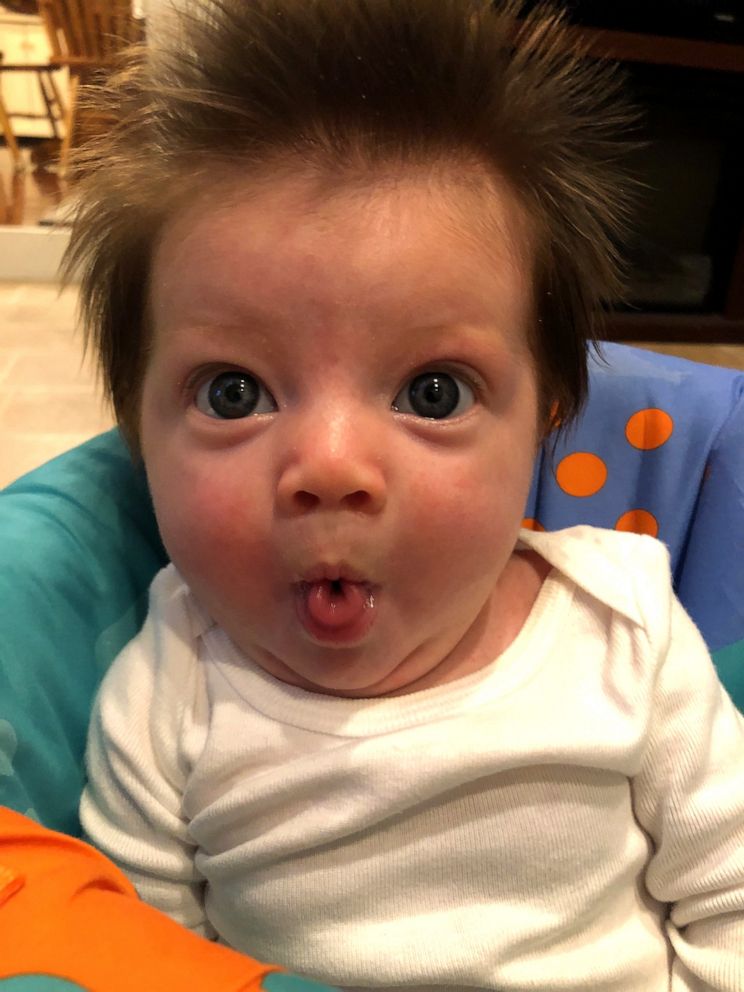 PHOTO: Baby Anna does a funny face for her Instagram @BabyAnnaWithTheGoodHair.