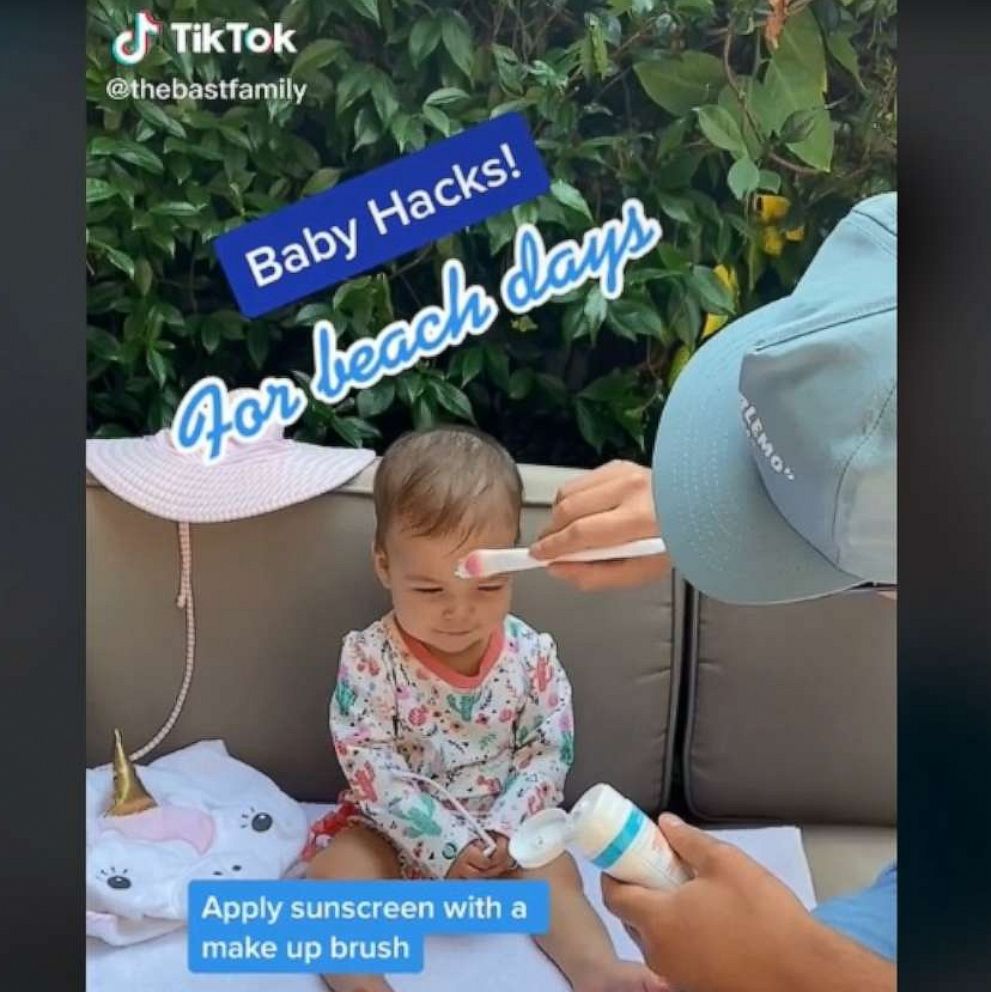 VIDEO: Mom's genius hacks will make bringing baby to the beach a breeze