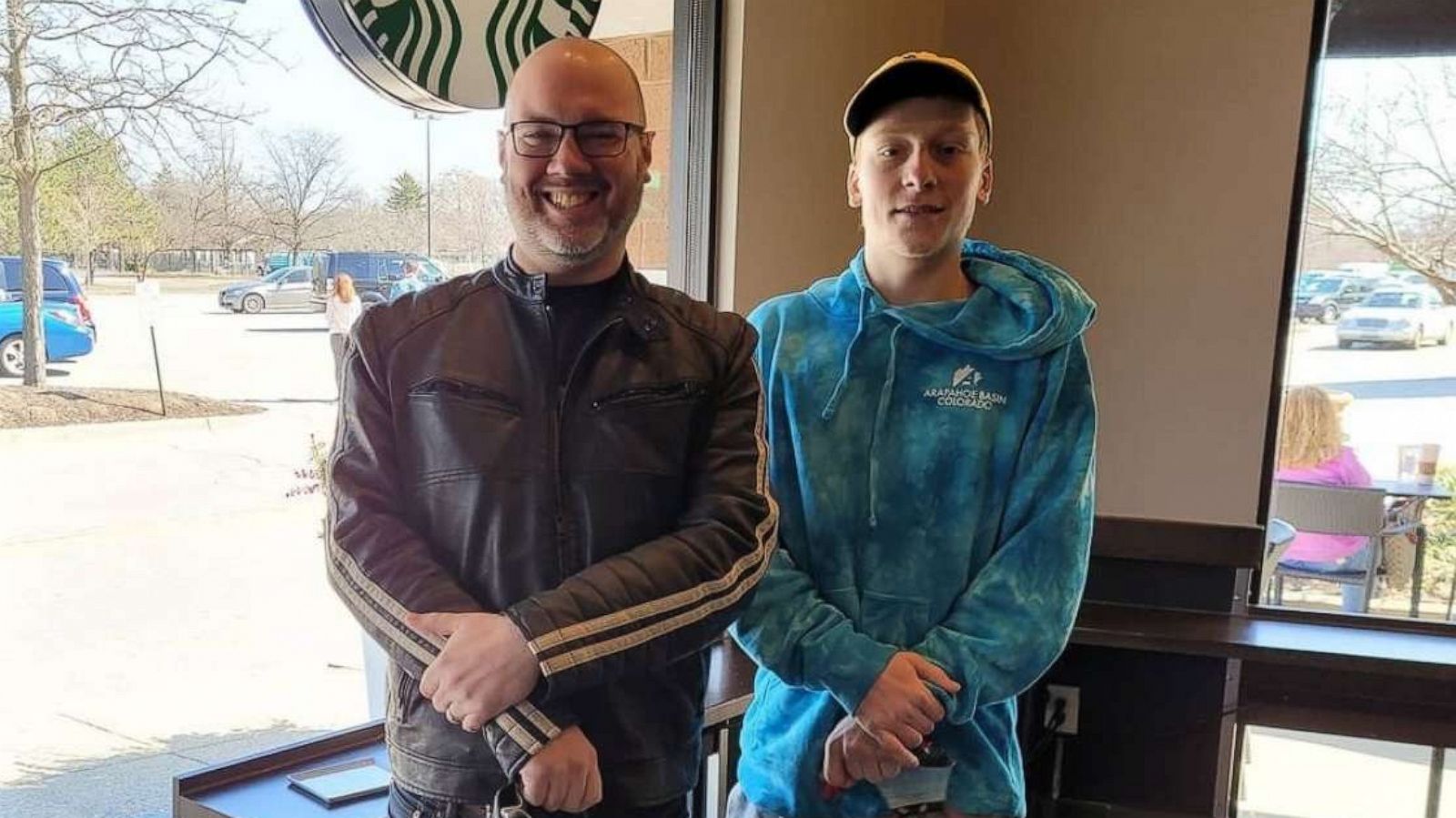 PHOTO: Jonathan Celner was born at the Starbucks in Wilmette, Illinois. Griffin Baron was working as the shift manager that day on Aug. 20, nearly 18 years ago, when Celner's mother, Lisabeth Rohlck, unexpectedly delivered her child.