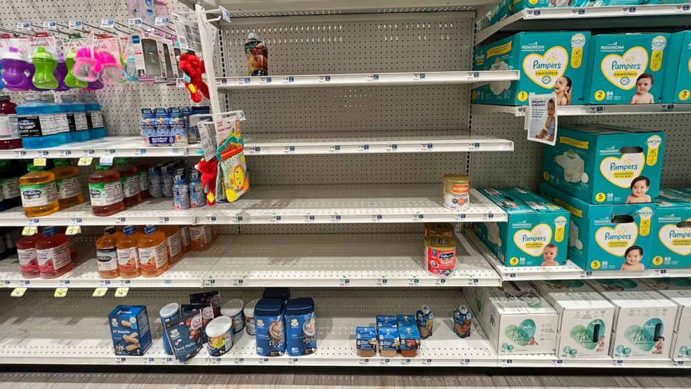 Baby formula in the U.S. has grown increasingly hard to find for months and despite federal efforts to ease the crisis, parents are reporting that they haven't noticed any positive changes.