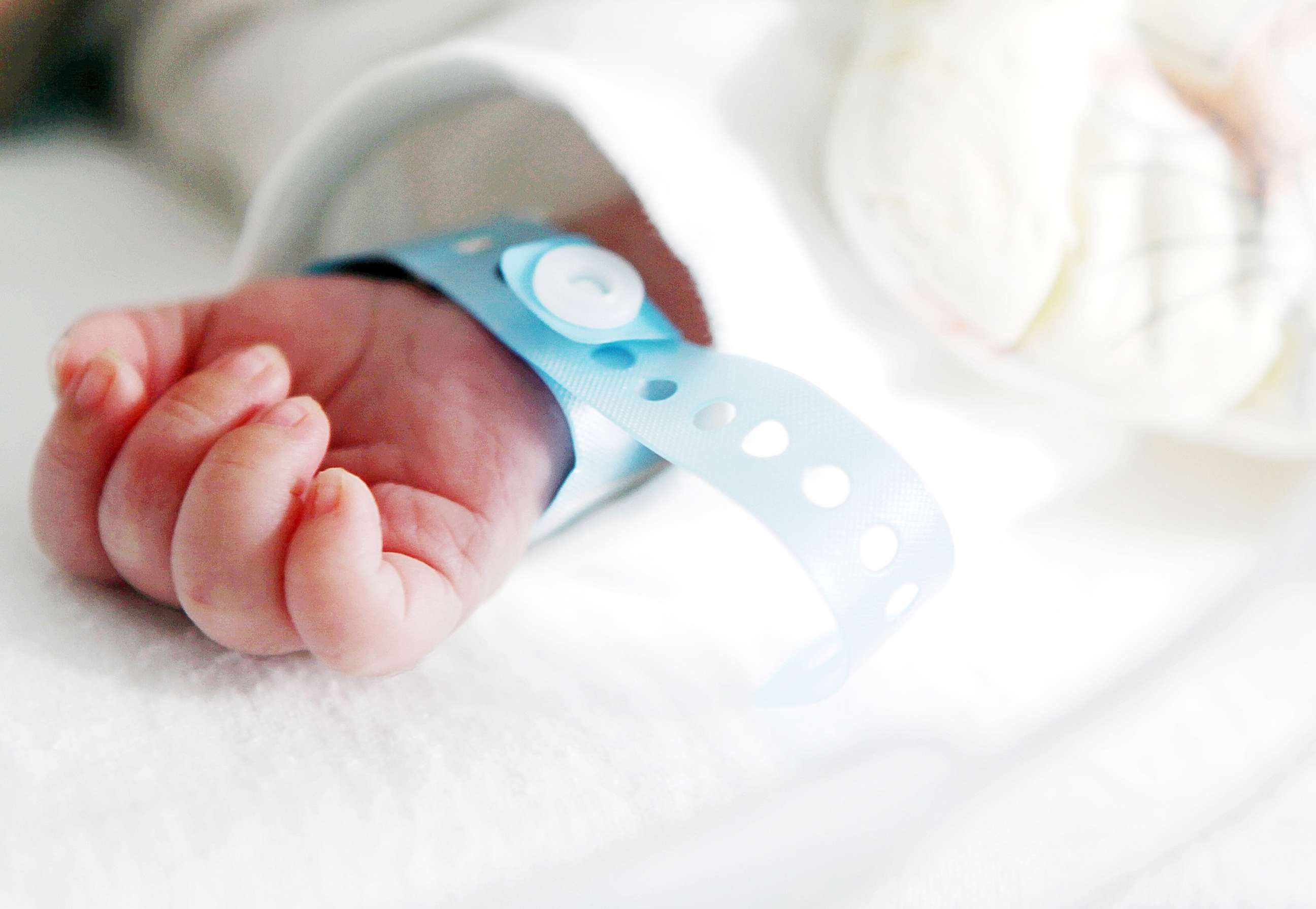 PHOTO: An undated stock photo shows a baby's hand.