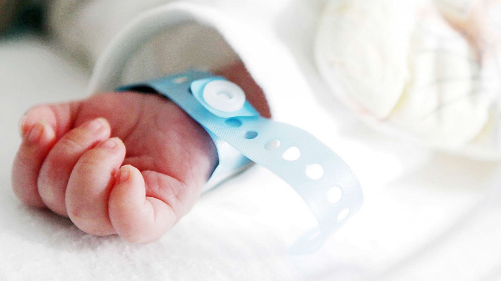 PHOTO: An undated stock photo shows a baby's hand.