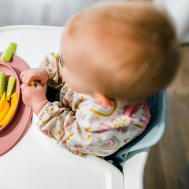 PHOTO: Stock photo of a baby in a highchair.