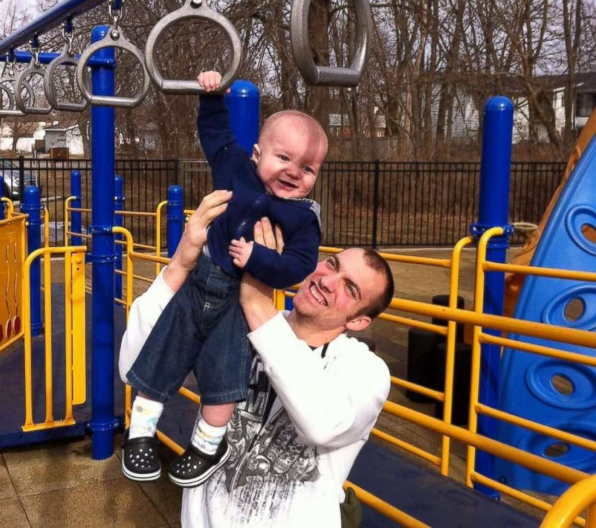 PHOTO: Parker Mantia, 1, and his father, Corey Mantia, died after a drunk driver hit the family's vehicle on Sept. 20, 2014.