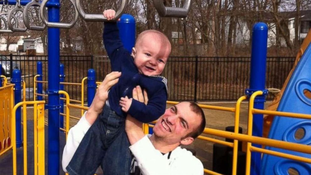 PHOTO: Parker Mantia, 1, and his father, Corey Mantia, died after a drunk driver hit the family's vehicle on Sept. 20, 2014.