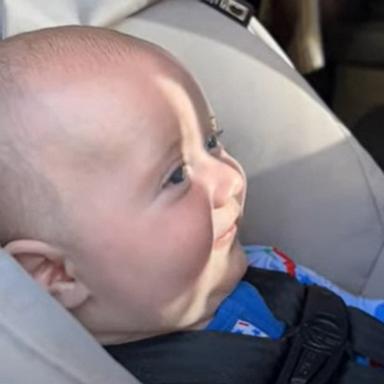 PHOTO: Tiffany Roxby shared a video of her son Hudson laughing at the sight of a scary-looking Halloween mask.