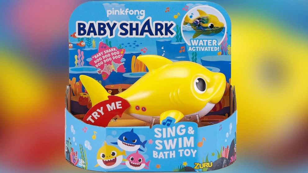 VIDEO: 7 million Baby Shark bath toys recalled