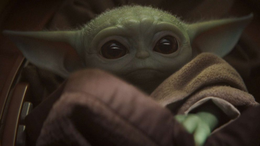 PHOTO: Baby Yoda is seen in a still from "The Mandalorian."
