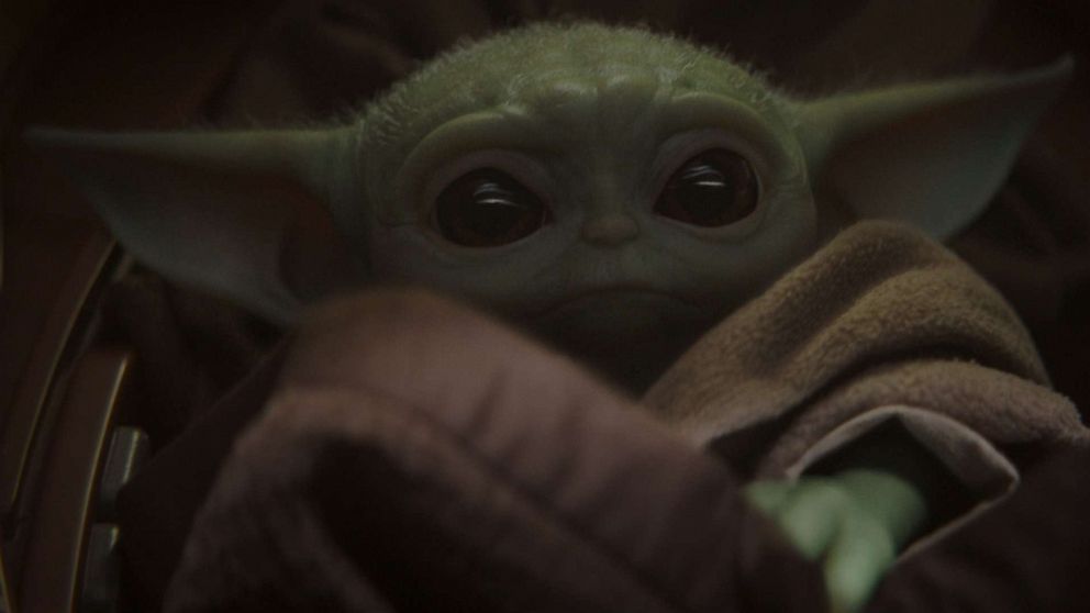 PHOTO: A creature referred to as "Baby Yoda" has become a popular character on the Disney+ show, "The Mandalorian." 