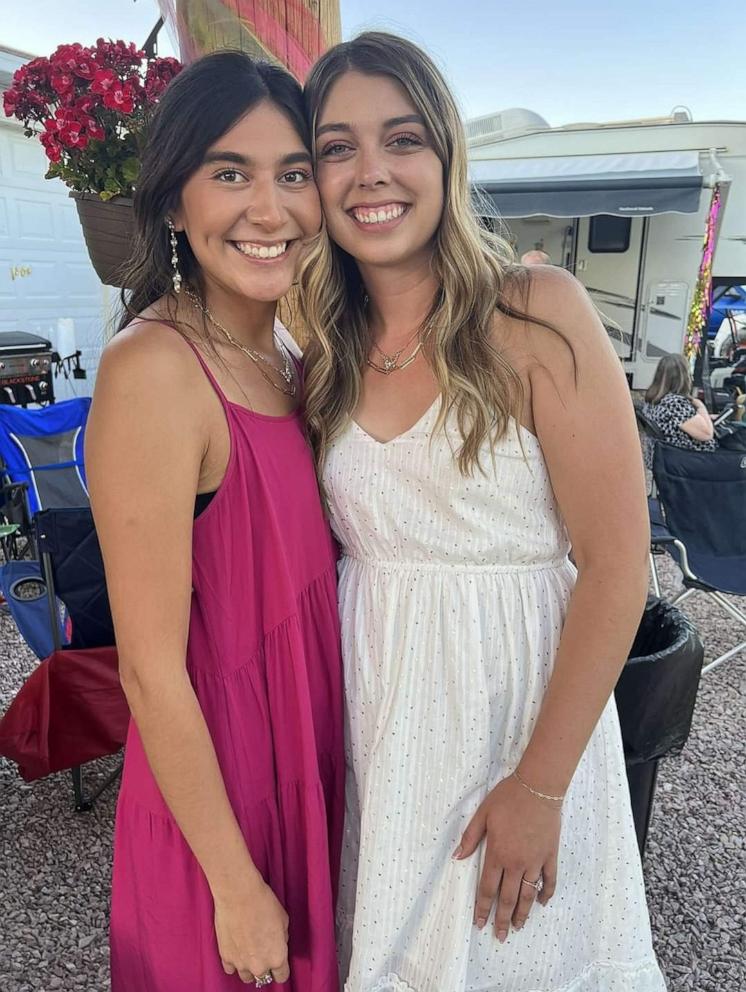 PHOTO: Felicia Fisher and Tayler Livengood have been best friends since 2017.