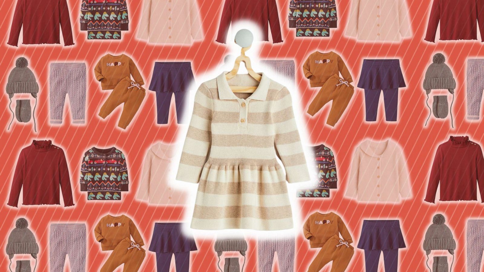 PHOTO: Shop winter baby clothes.