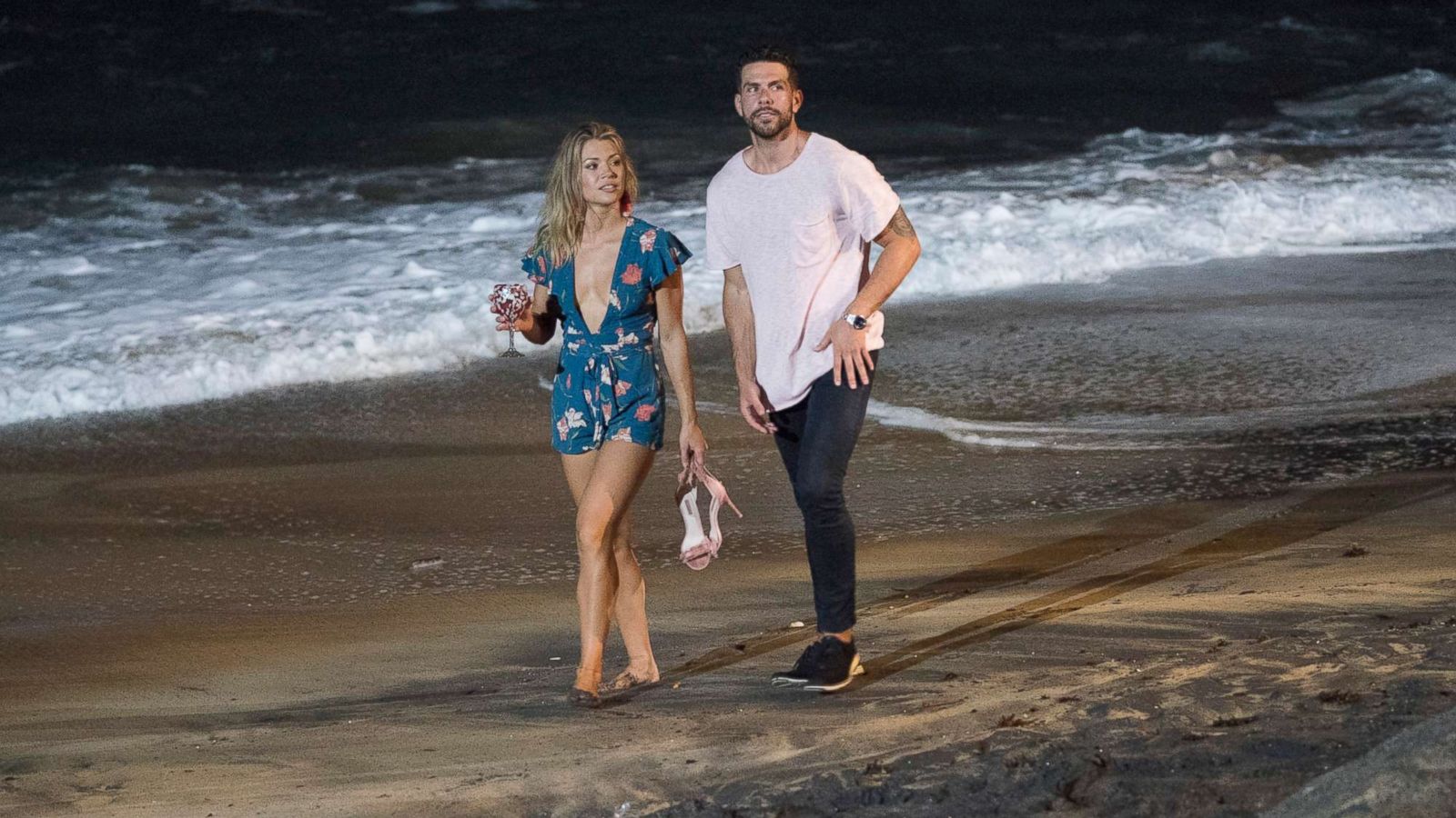 PHOTO: Krystal and Chris appear on the show "Bachelor in Paradise."