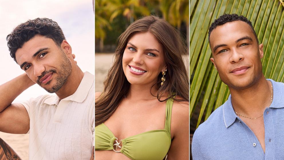PHOTO: Jonathon Johnson, Jessica Edwards, Dale Moss appear in these promo images for "Bachelor in Paradise."