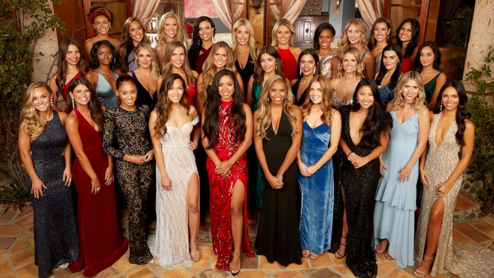 PHOTO: The contestants from the 24th season of the ABC reality series, "The Bachelor," premiering on Jan. 6, 2020
