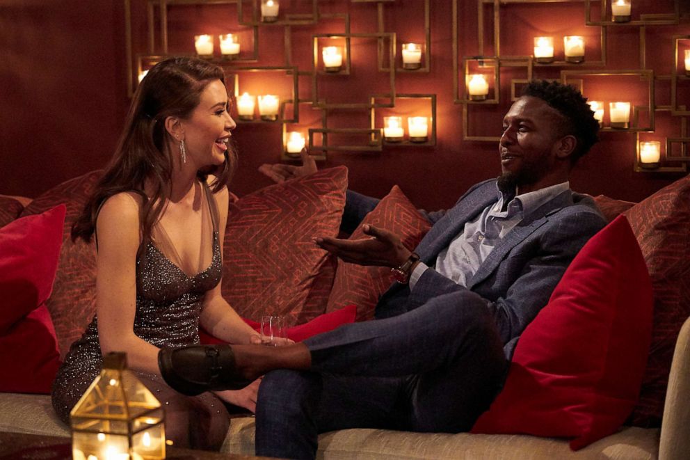 PHOTO: Gabby Windey and Termayne in an episode of ABC's "The Bachelorette."